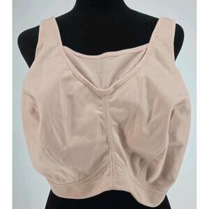 Glamorise 44DD Plus Size Sport No-Bounce Camisole Bra 1066 Cafe